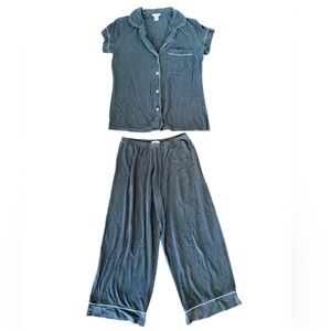 Eberjey Gisele Pajama Set - Top + Bottoms short sleeve capri